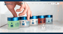 Desktop Screenshot of misterpompadour.com